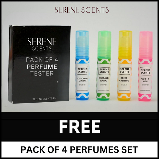 Pack Of 4 FREE Perfumes Offers